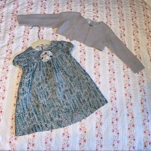 Fina Ejerique dress+cardigan 18mo
